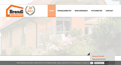 Desktop Screenshot of brandl-bau.com
